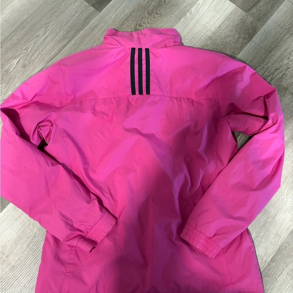 Adidas Fuchsia Windbreaker Jacket. Size Medium. - Picture 7 of 7